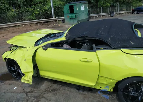 2020 Chevrolet Camaro Rwd 1Lt из США, поврежденный, VIN 1G1FB3DS6L0145221